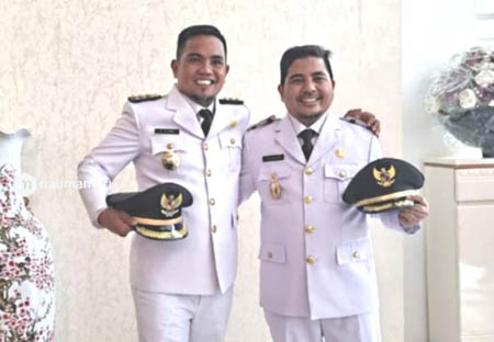 Pagi Ini Gubri Syamsuar Lantik Zukri Misran-Nazaruddin   Sebagai Bupati-Wakil Bupati Pelalawan